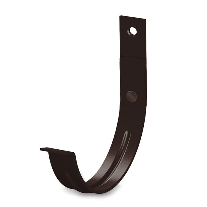 Монтаж держателя желоба